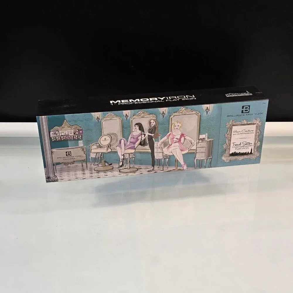 Trend Setter Box For Memory Flat Iron EMPTY Box Only